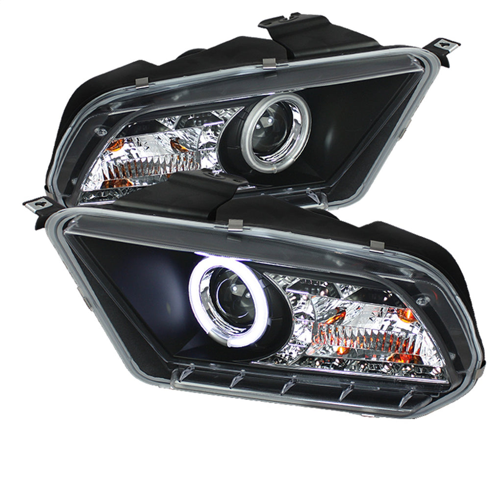 Spyder Auto 5039330 CCFL Halo DRL LED Projector Headlights Fits 10-13 Mustang