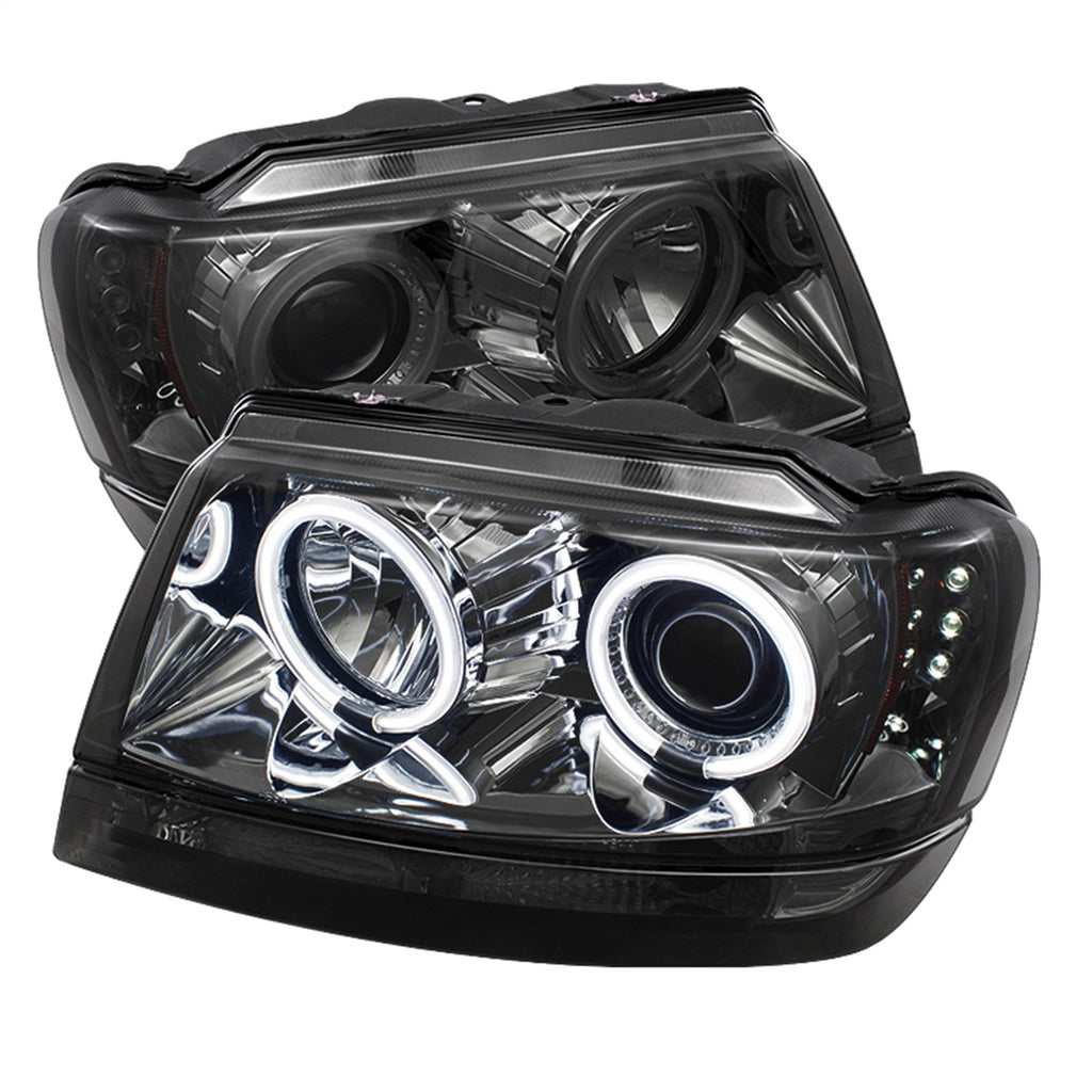 Spyder Auto 5039804 CCFL LED Projector Headlights Fits 99-04 Grand Cherokee