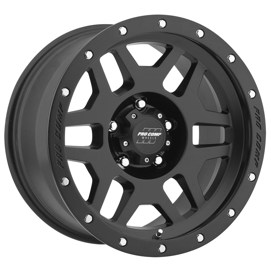 Pro Comp Wheels 5041-298552 Phaser Series 41 Satin Black Finish