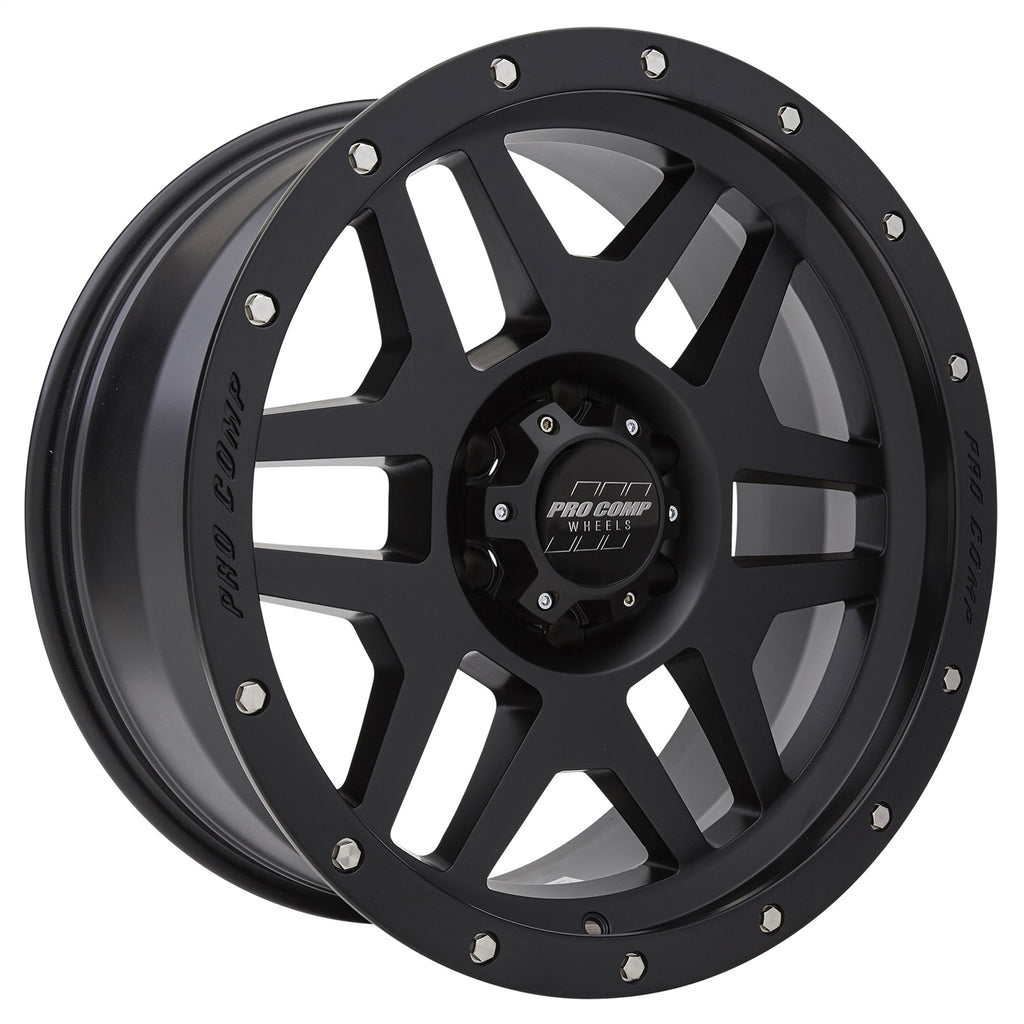 Pro Comp Wheels 5041-893650 Phaser Series 41 Satin Black Finish