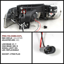 Load image into Gallery viewer, Spyder Auto 5042002 CCFL LED Projector Headlights