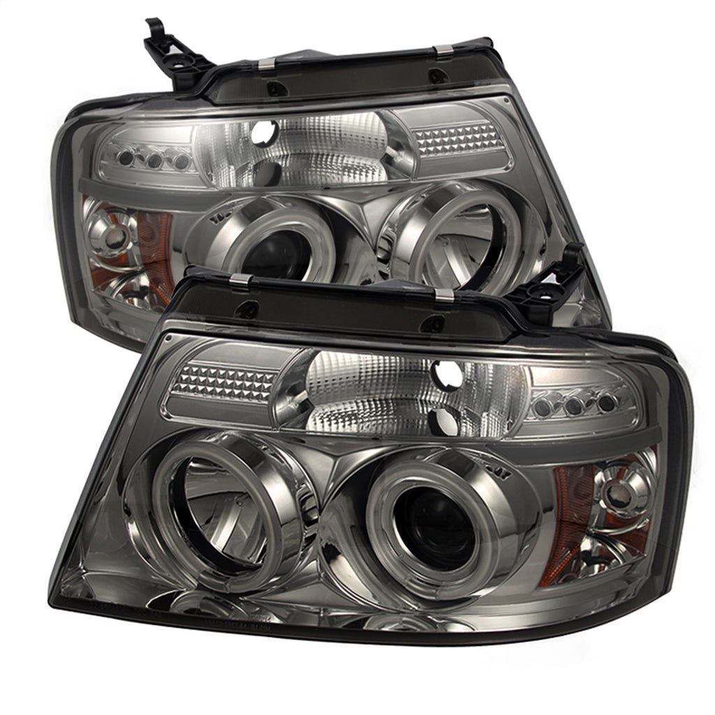 Spyder Auto 5042026 CCFL Halo LED Projector Headlights Fits 04-08 F-150