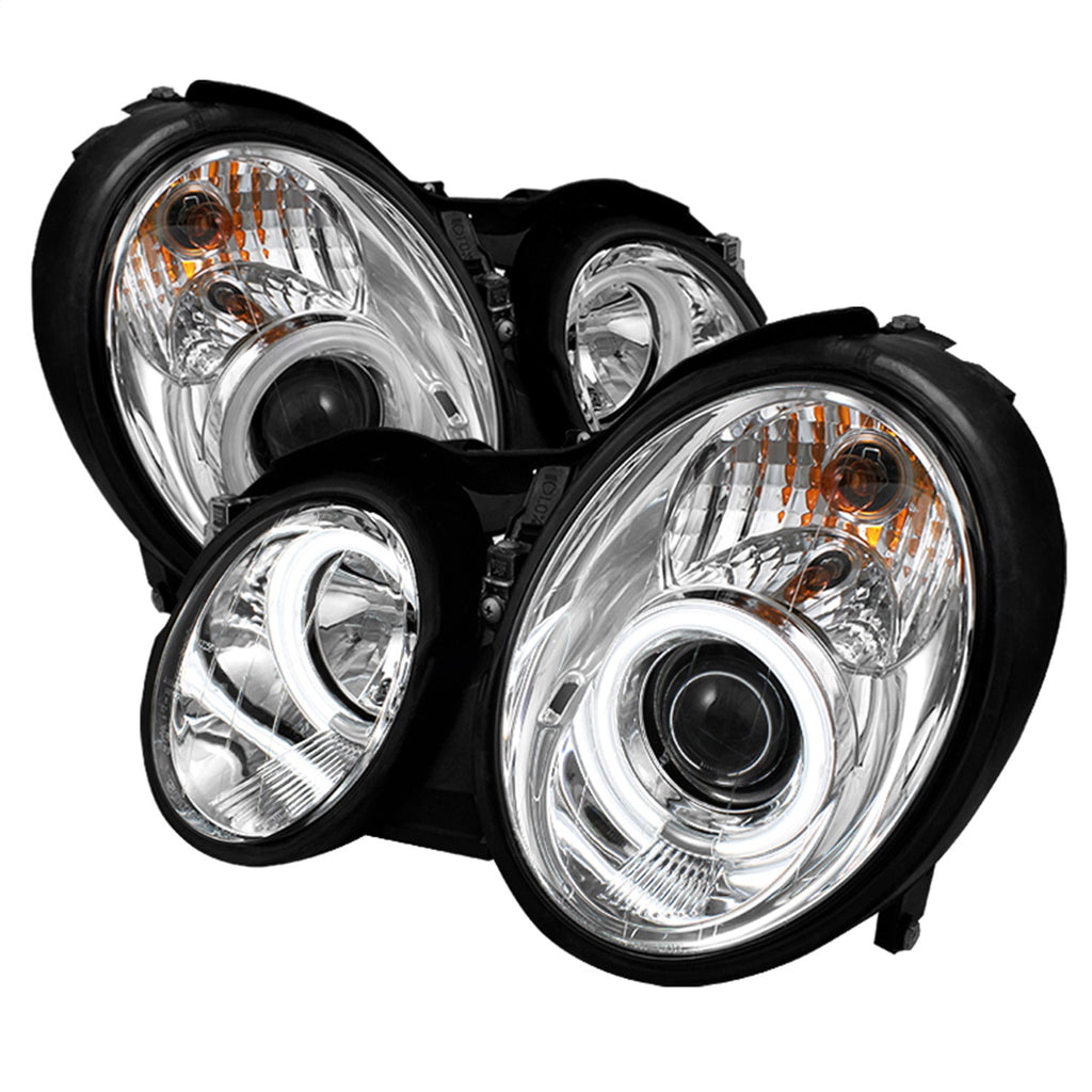 Spyder Auto 5042064 CCFL Halo Projector Headlights Fits CLK320 CLK430 CLK55 AMG