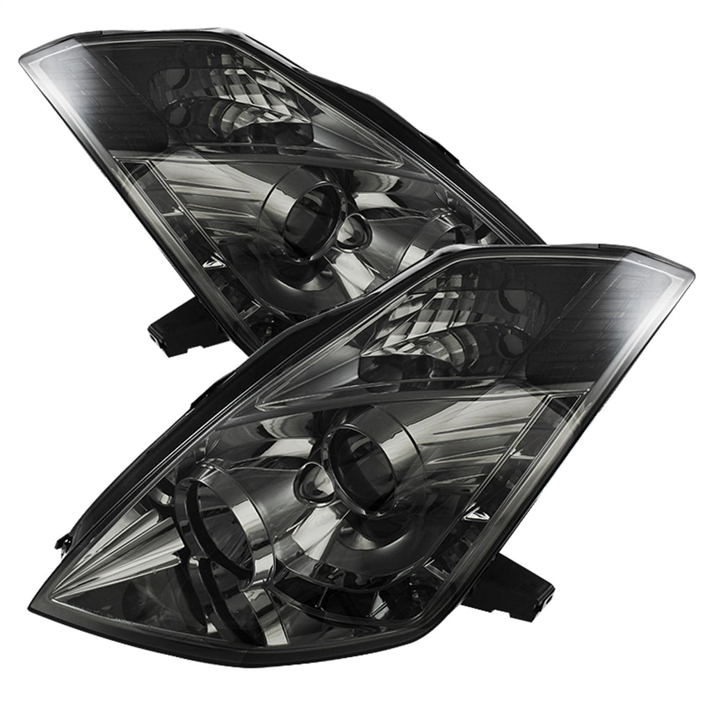 Spyder Auto 5042323 DRL LED Projector Headlights Fits 06-08 350Z