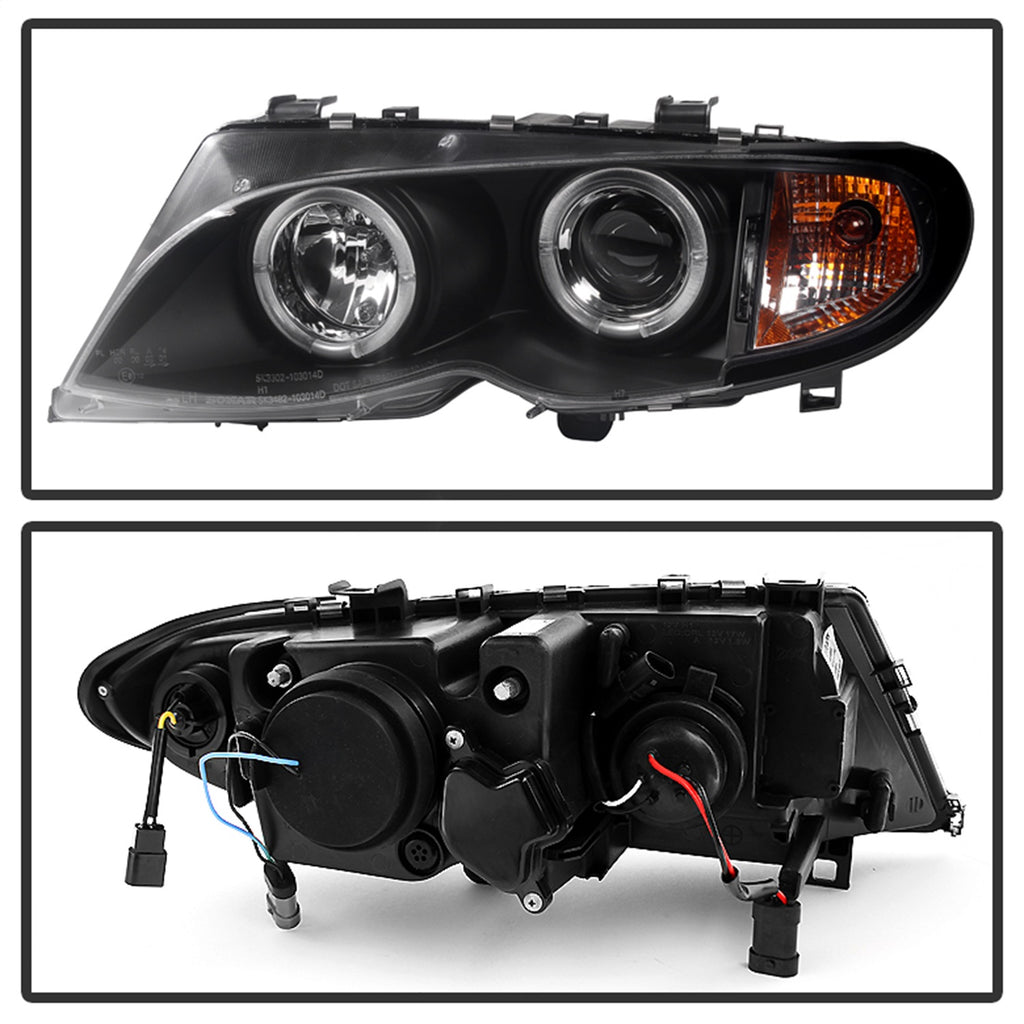 Spyder Auto 5042415 Halo Projector Headlights Fits 320i 325i 325xi 330i 330xi