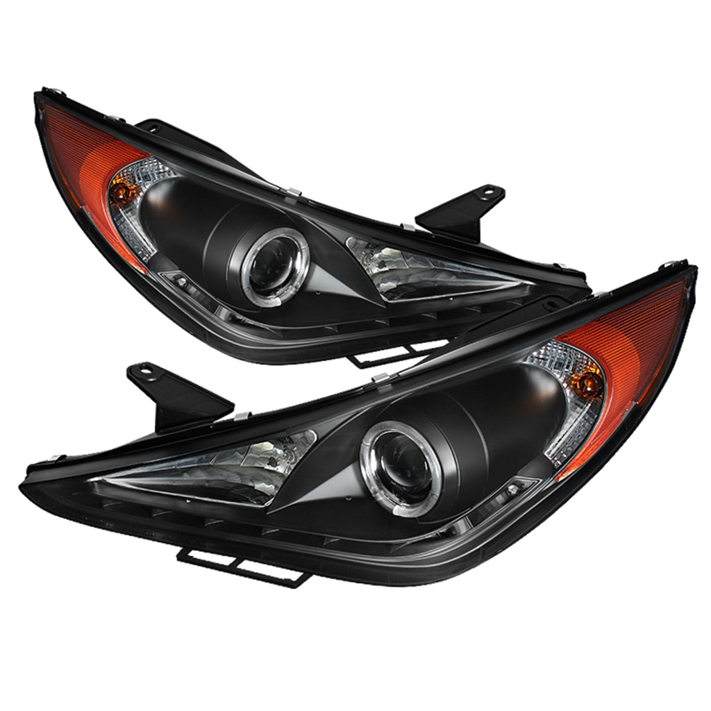 Spyder Auto 5042477 Halo DRL LED Projector Headlight Fits 11-13 Sonata