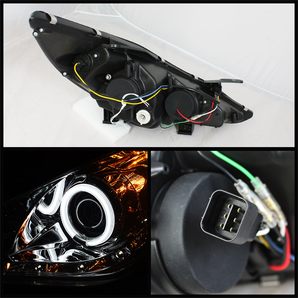 Spyder Auto 5042514 CCFL Halo DRL LED Projector Headlights Fits 11-13 Sonata