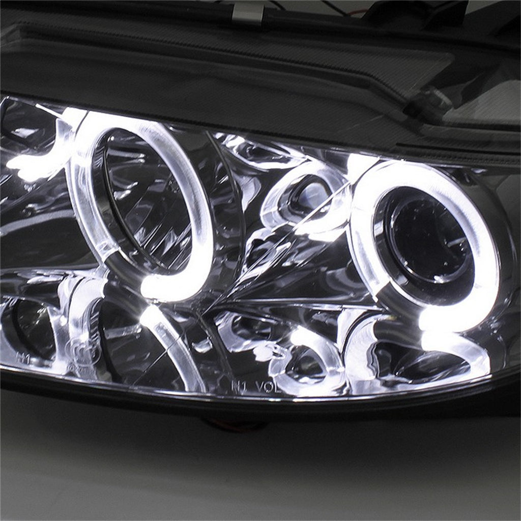 Spyder Auto 5042545 Halo DRL LED Projector Headlight Fits 03-05 6