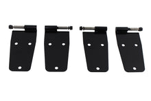 Load image into Gallery viewer, Kentrol 50474 Black Hardtop Door Hinge Set 4 Pc 76-93 CJ Wrangler YJ