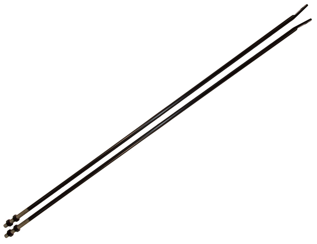 Kentrol 50517 Black Strut Rod Kit 72-86 CJ