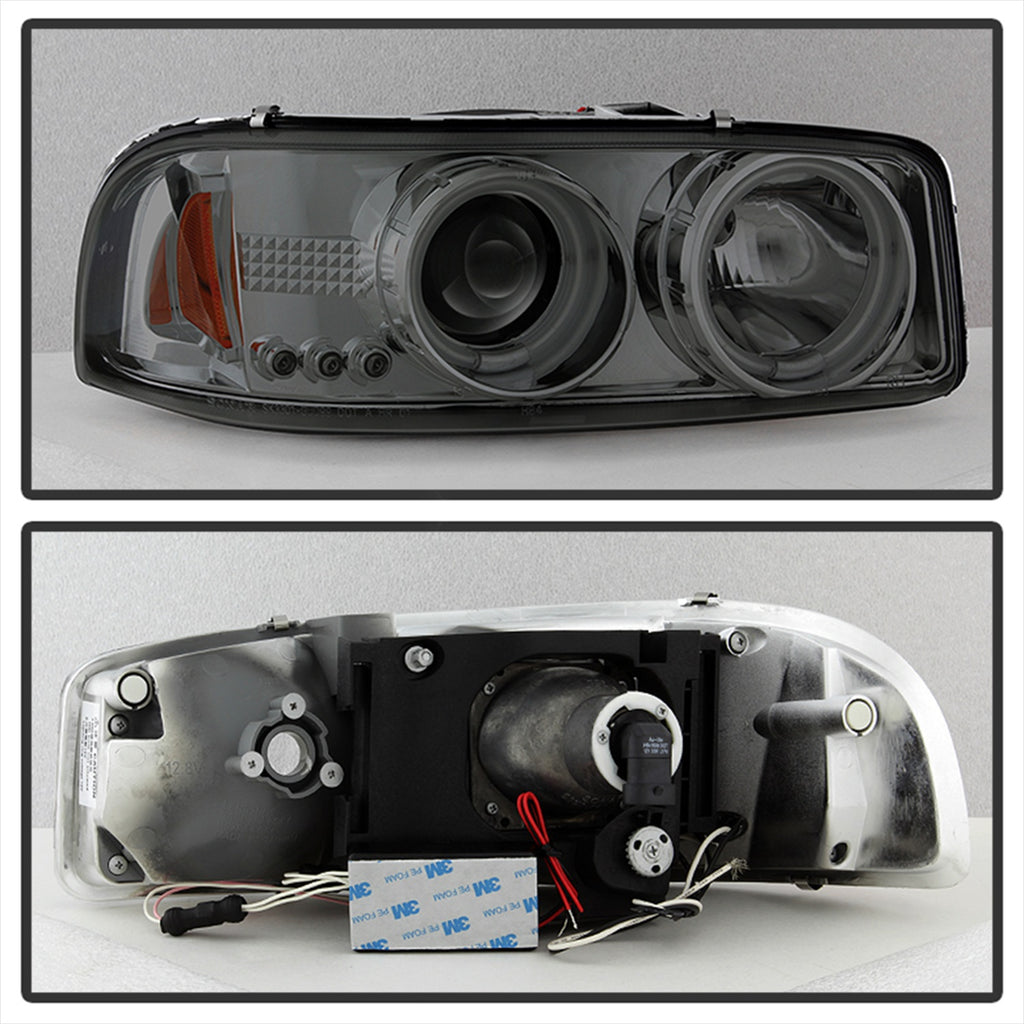 Spyder Auto 5064141 CCFL LED Projector Headlights