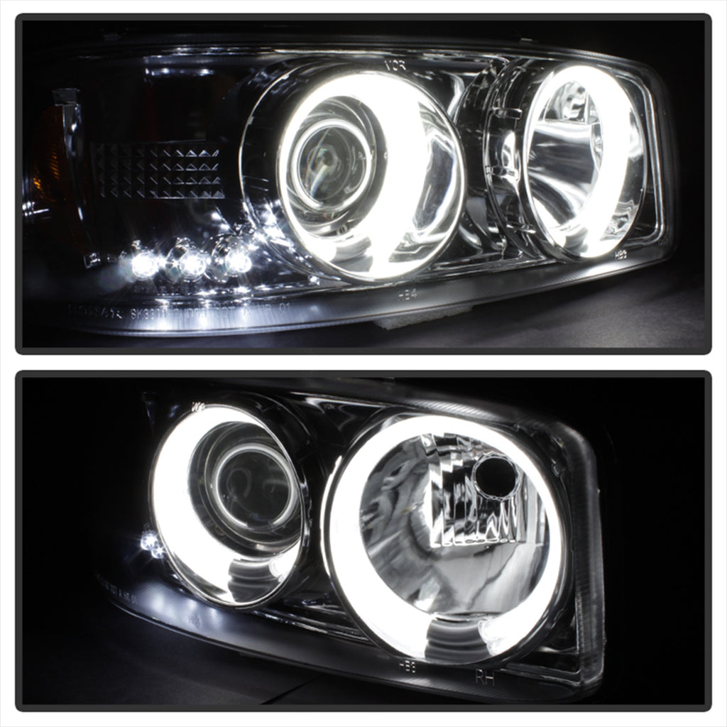 Spyder Auto 5064141 CCFL LED Projector Headlights