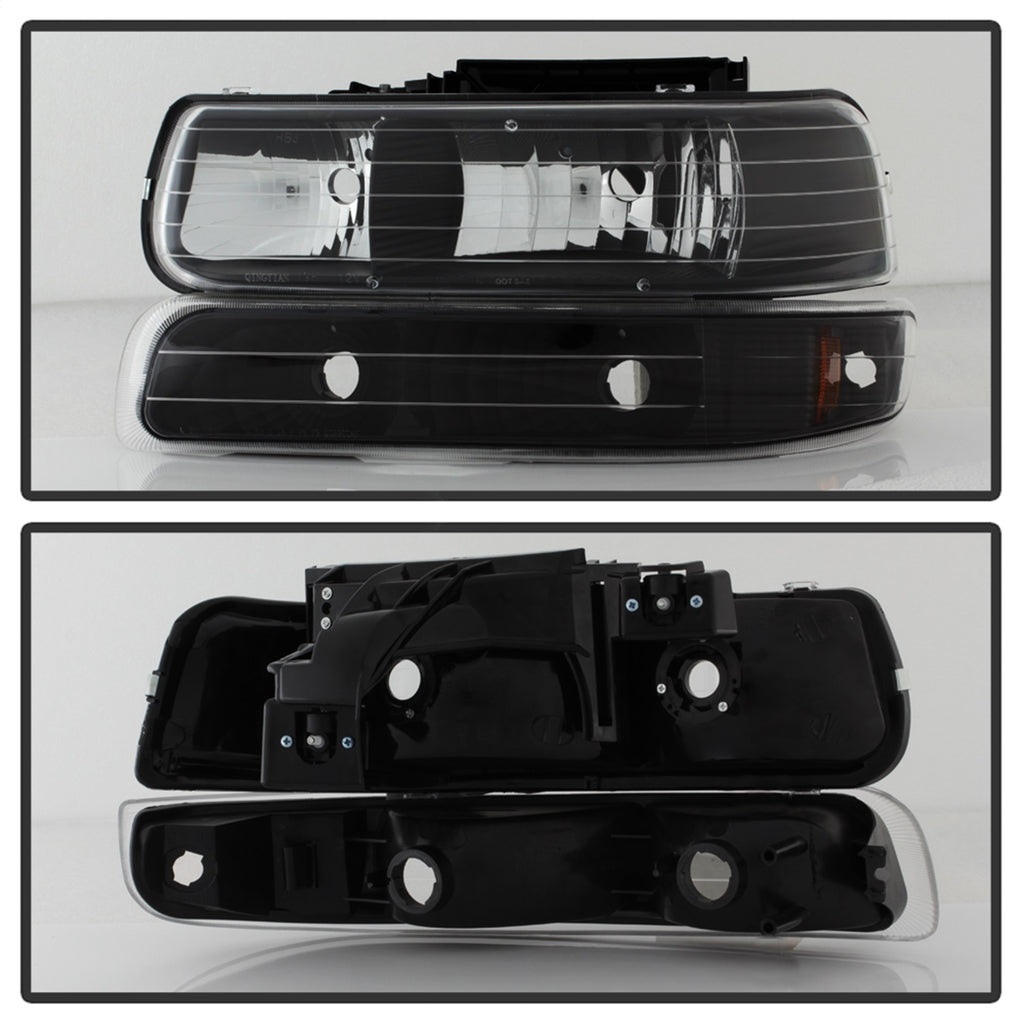 Spyder Auto 5064219 XTune Crystal Headlights/Bumper Lights