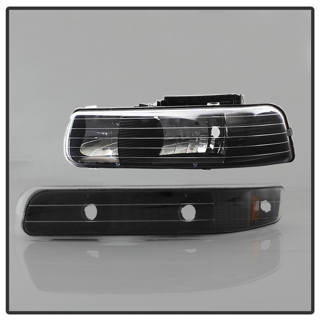 Spyder Auto 5064219 XTune Crystal Headlights/Bumper Lights