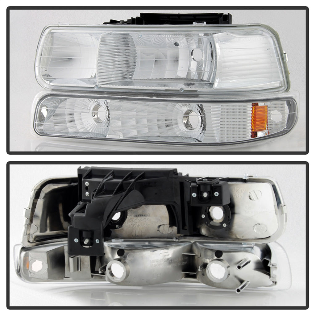 Spyder Auto 5064226 Crystal Headlights /Bumper Lights