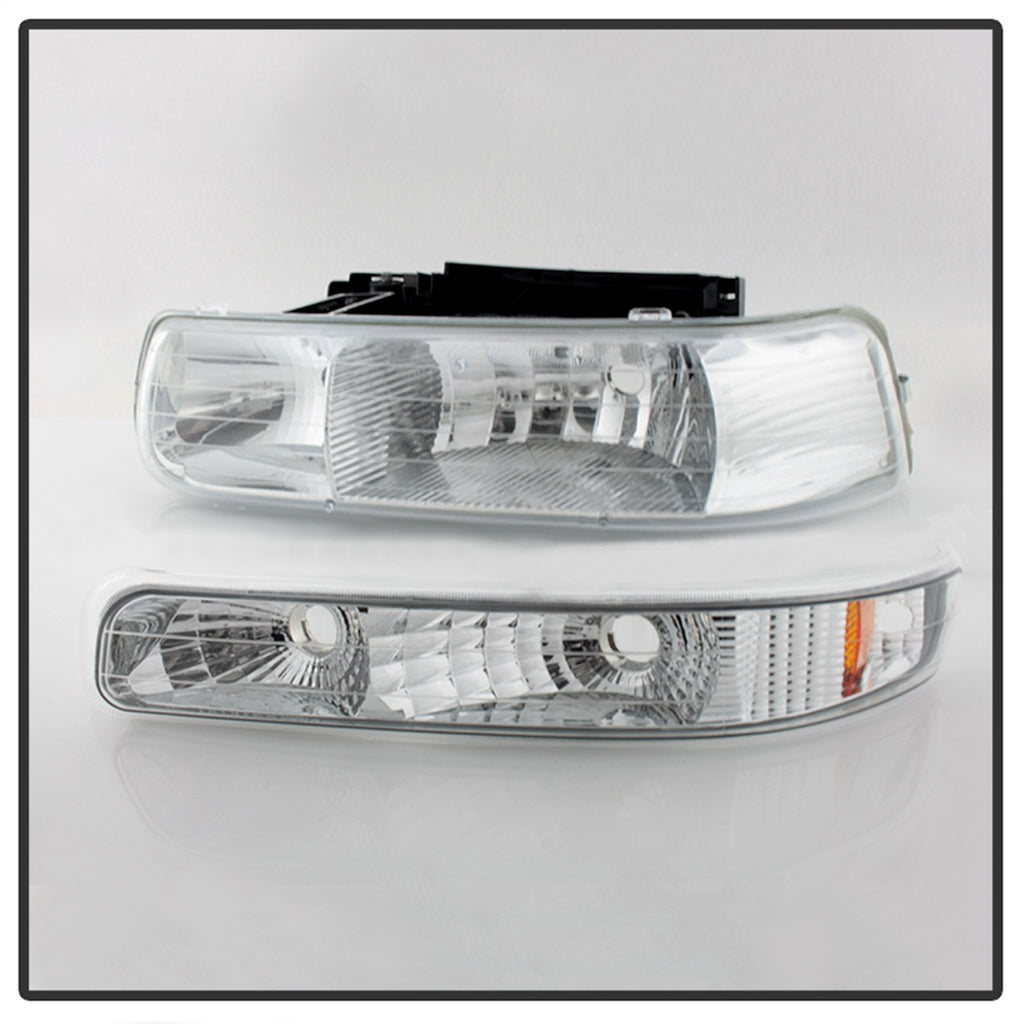 Spyder Auto 5064226 Crystal Headlights /Bumper Lights