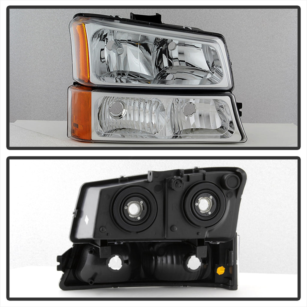 Spyder Auto 5064912 XTune Crystal Headlights/Bumper Lights