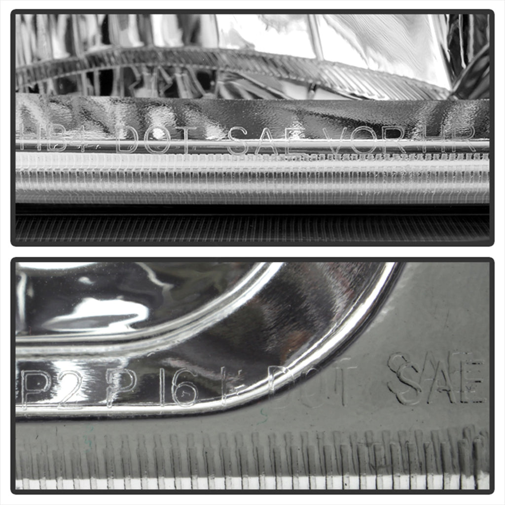 Spyder Auto 5064912 XTune Crystal Headlights/Bumper Lights