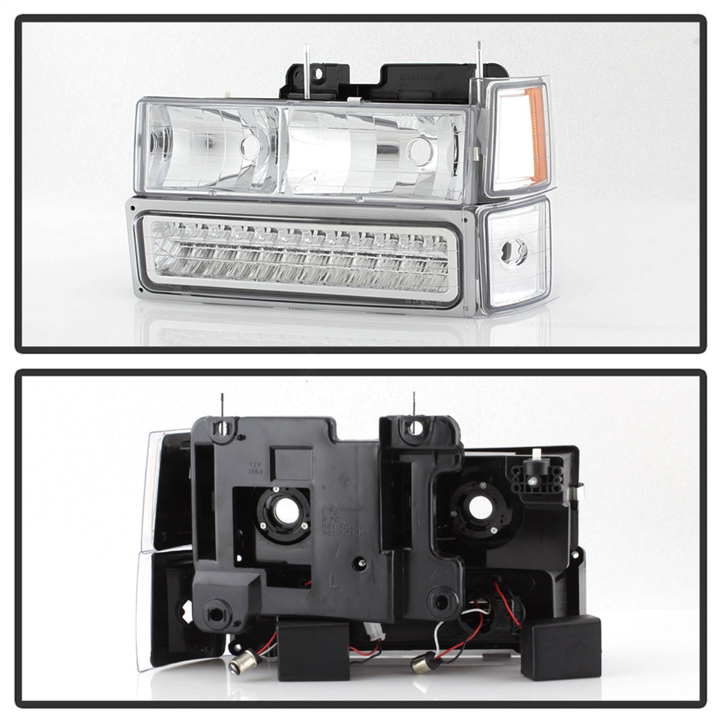 Spyder Auto 5069559 XTune Bumper Headlights/Corner Lights