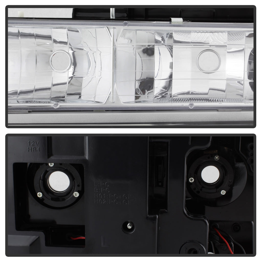 Spyder Auto 5069559 XTune Bumper Headlights/Corner Lights