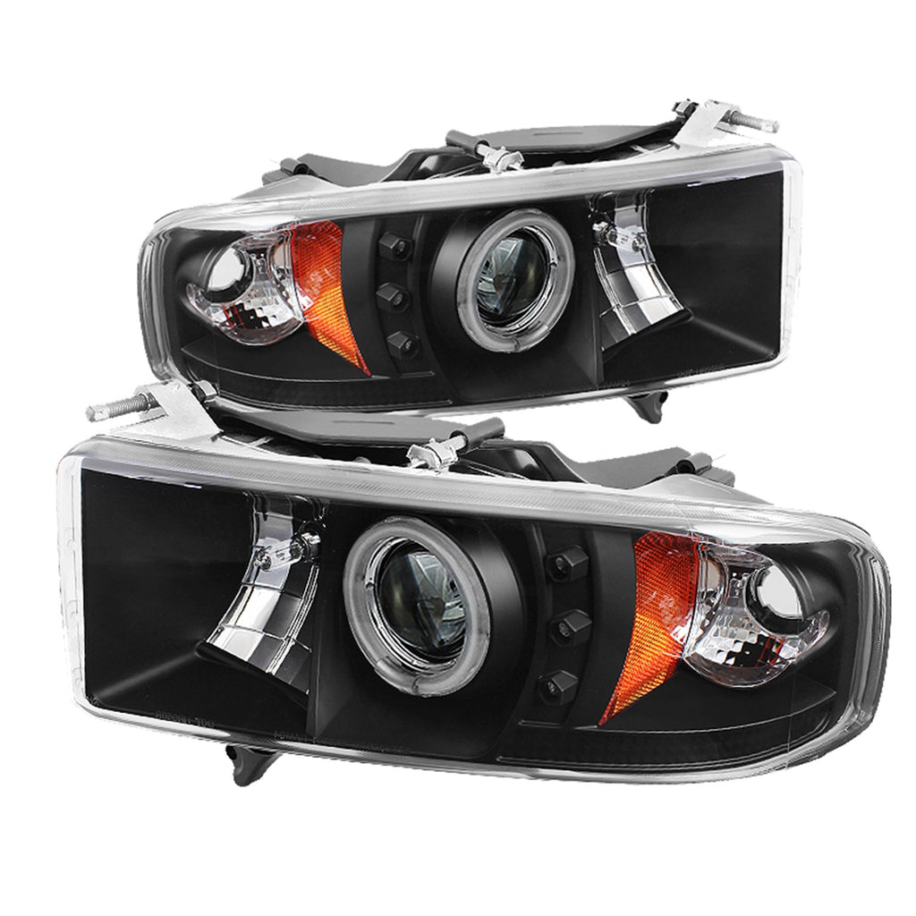 Spyder Auto 5069733 CCFL LED Projector Headlights Fits 99-01 Ram 1500
