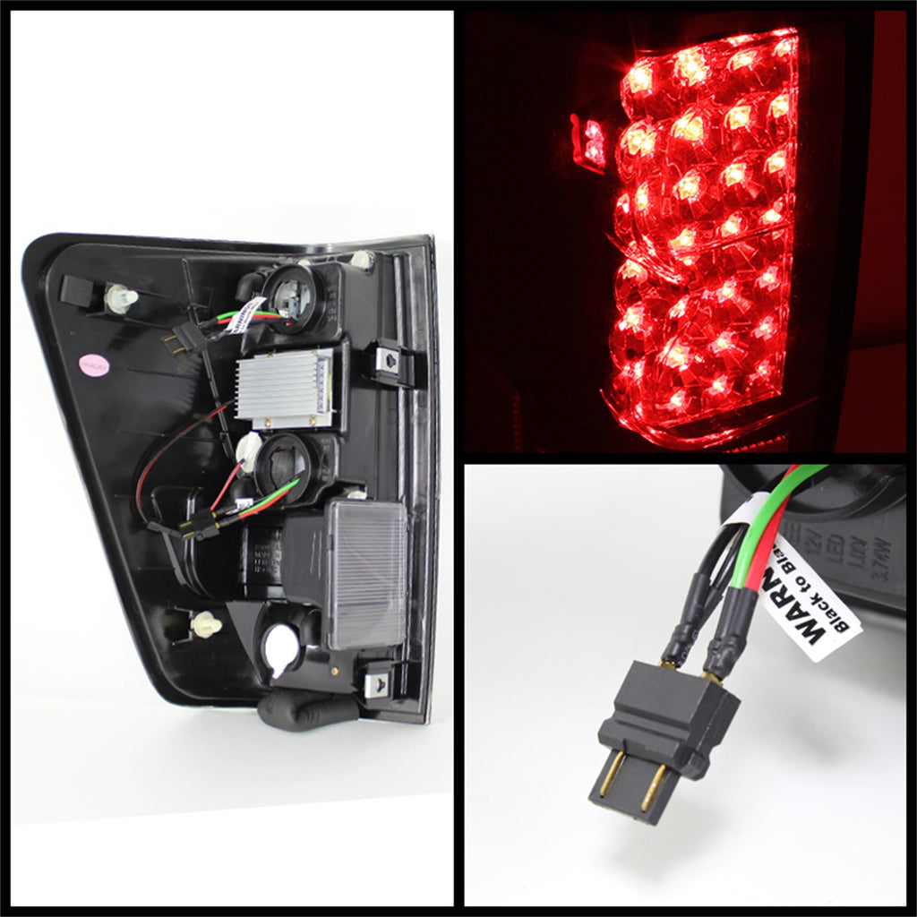 Spyder Auto 5070074 LED Tail Lights Fits 04-14 Titan