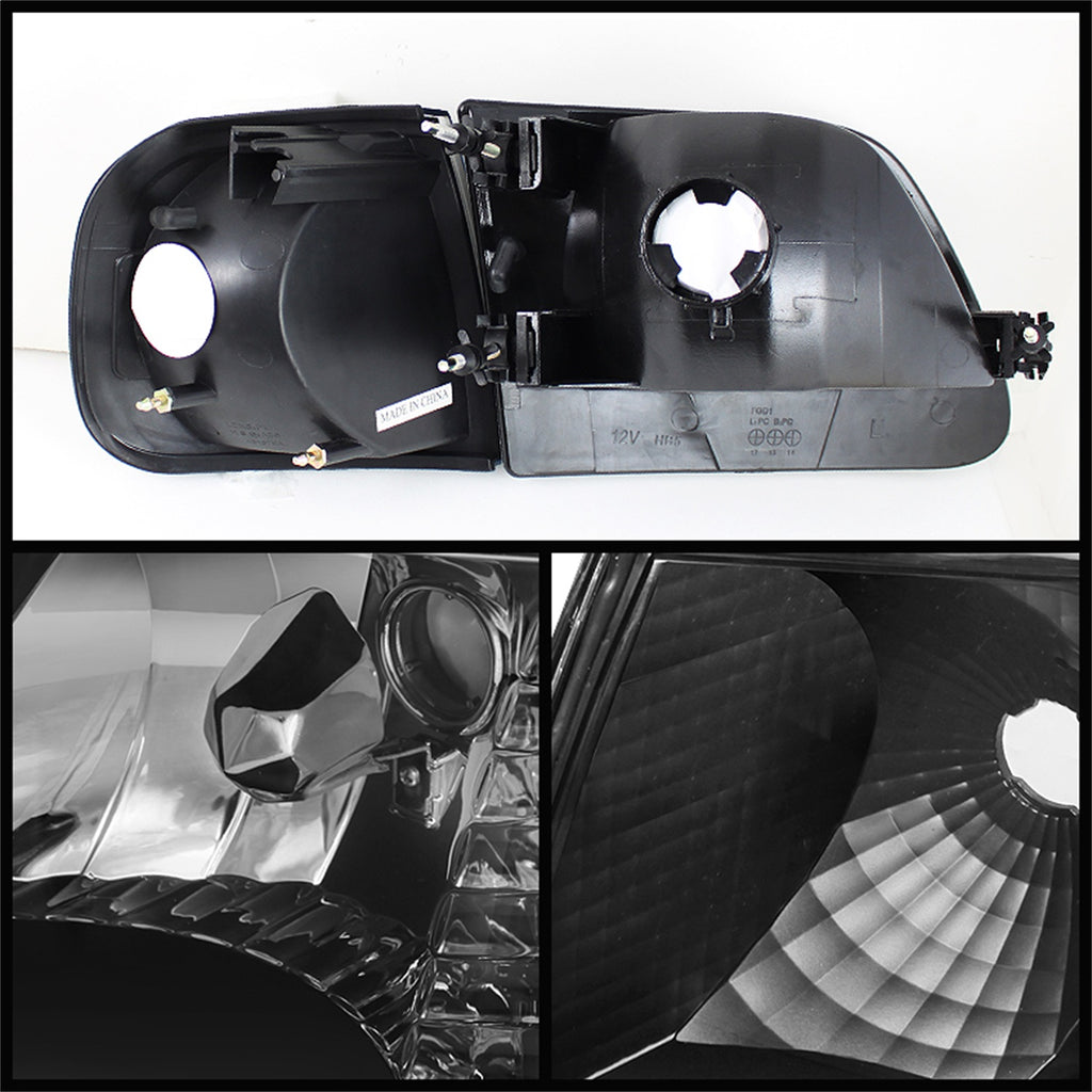 Spyder Auto 5070319 XTune Crystal Headlights Fits 97-03 Expedition F-150