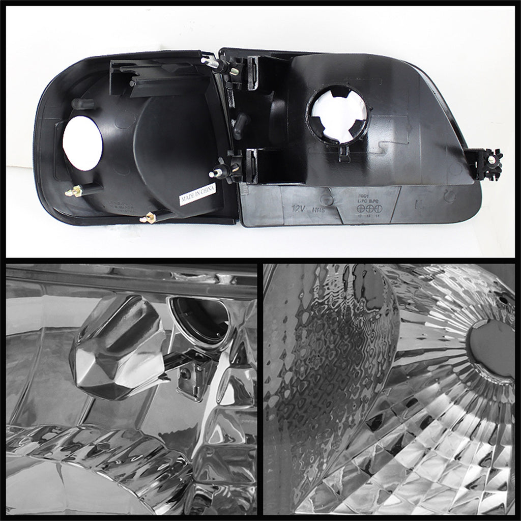 Spyder Auto 5070326 XTune Crystal Headlights Fits 97-03 Expedition F-150