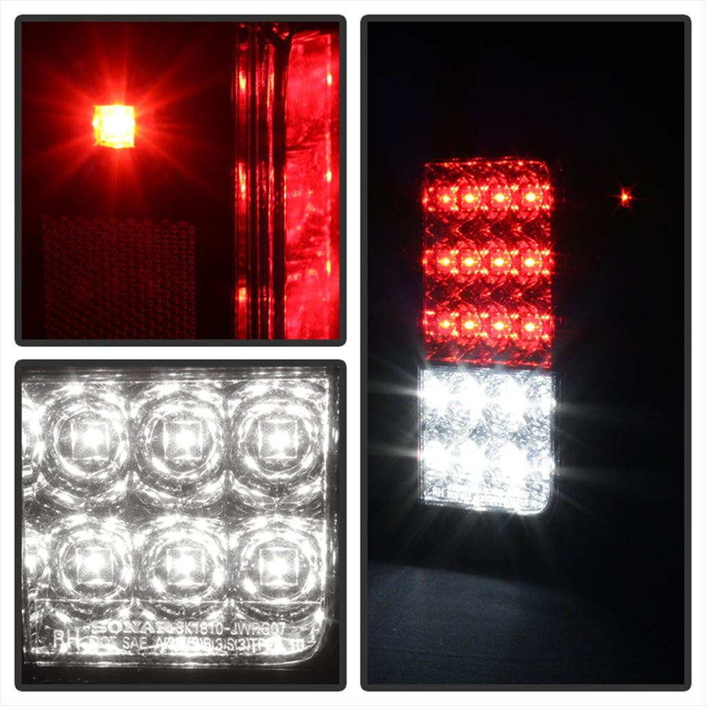 Spyder Auto 5070401 LED Tail Lights Fits 07-18 Wrangler (JK) Wrangler (JL)