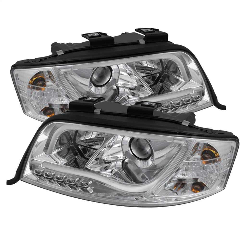 Spyder Auto 5071866 DRL LED Projector Headlights Fits 02-04 A6 A6 Quattro