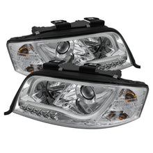 Load image into Gallery viewer, Spyder Auto 5071866 DRL LED Projector Headlights Fits 02-04 A6 A6 Quattro