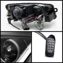 Load image into Gallery viewer, Spyder Auto 5071903 DRL LED Projector Headlights Fits 06-07 A6