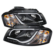 Load image into Gallery viewer, Spyder Auto 5071934 DRL LED Projector Headlights Fits 06-08 A3 A3 Quattro