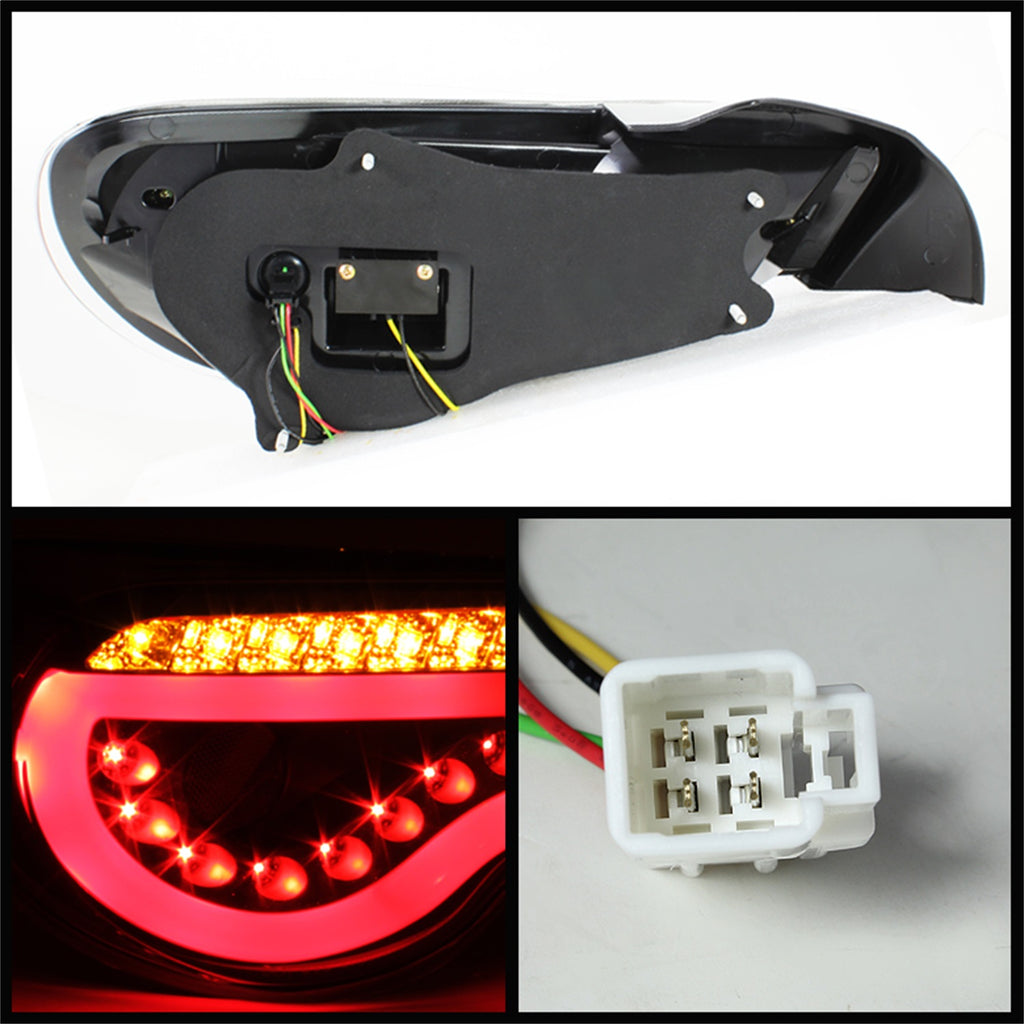 Spyder Auto 5072009 Light Bar LED Tail Lights Fits 13-16 BRZ FR-S