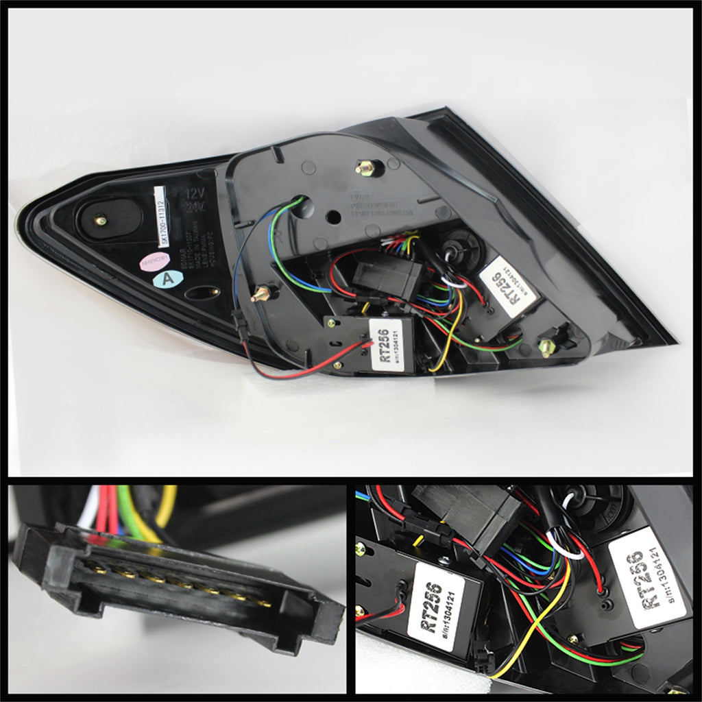 Spyder Auto 5072733 LED Tail Lights Fits 11-14 C250 C300 C350 C63 AMG