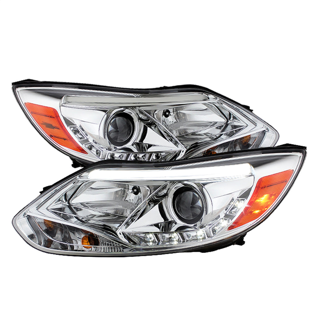 Spyder Auto 5072825 DRL LED Projector Headlights Fits 12-14 Focus