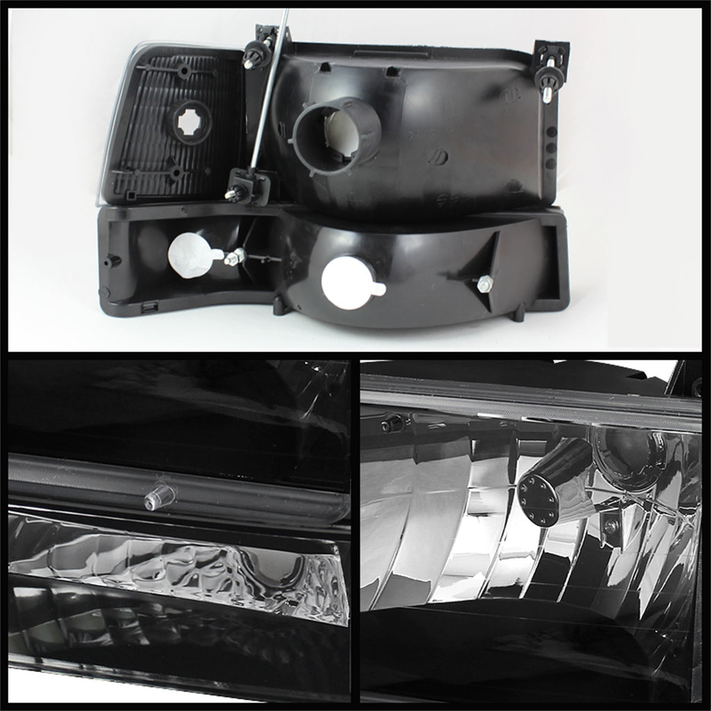 Spyder Auto 5073136 XTune Bumper Headlights/Corner Lights Fits Bronco F-150