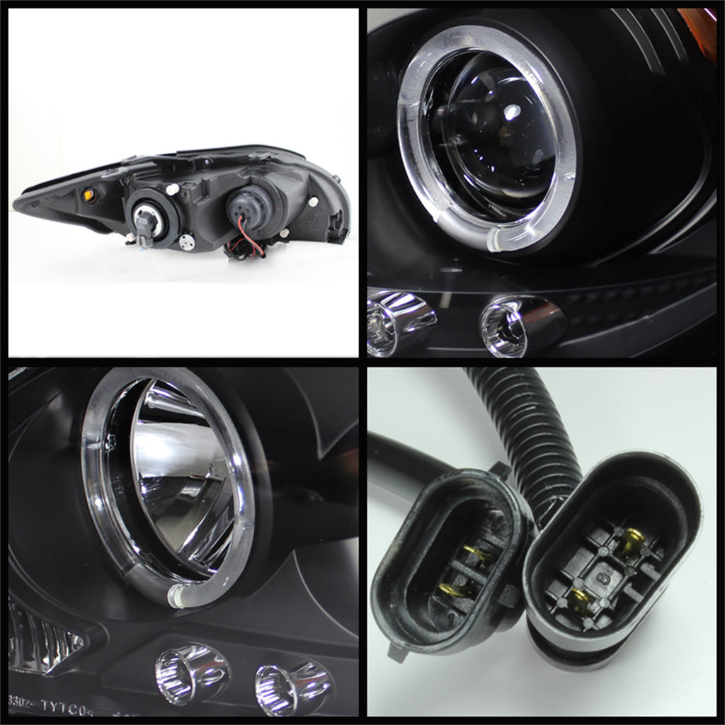 Spyder Auto 5073303 Halo LED Projector Headlights Fits 08-10 tC