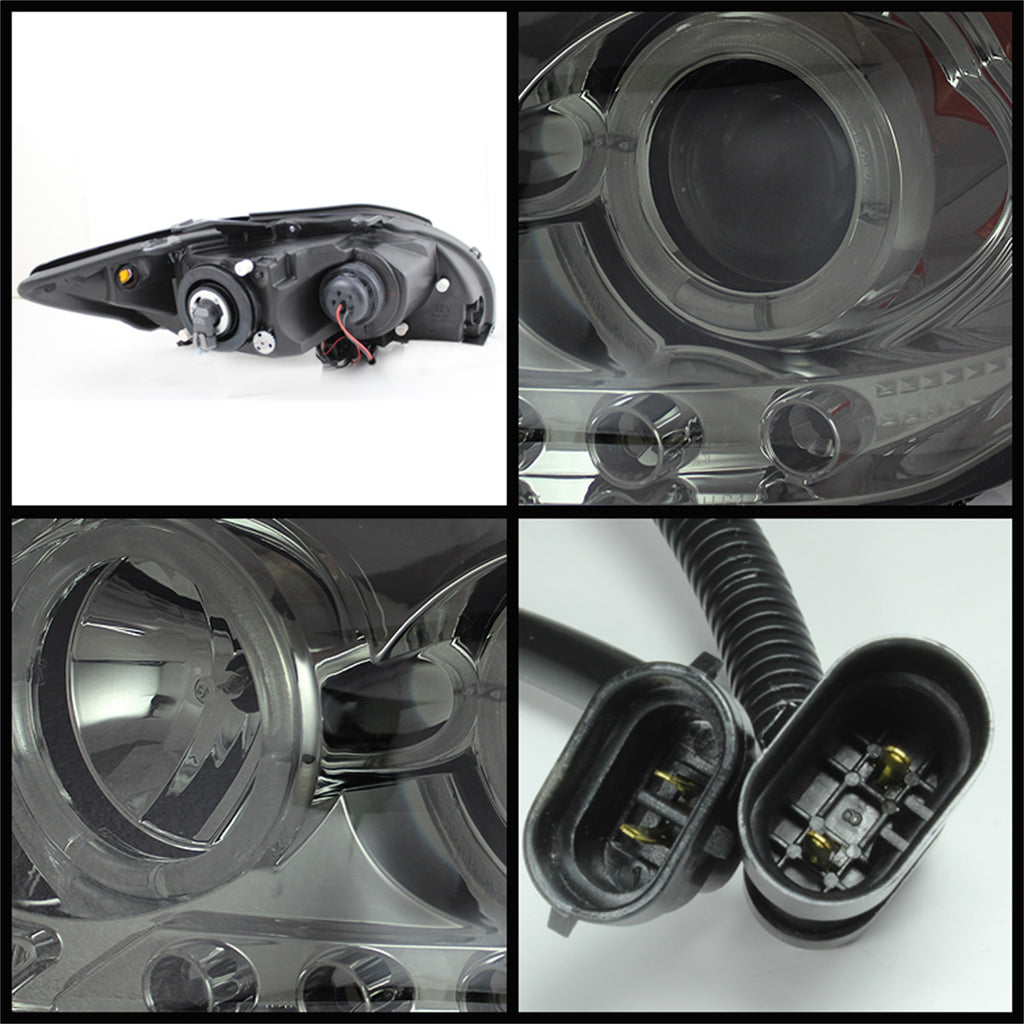 Spyder Auto 5073327 Halo LED Projector Headlights Fits 08-10 tC