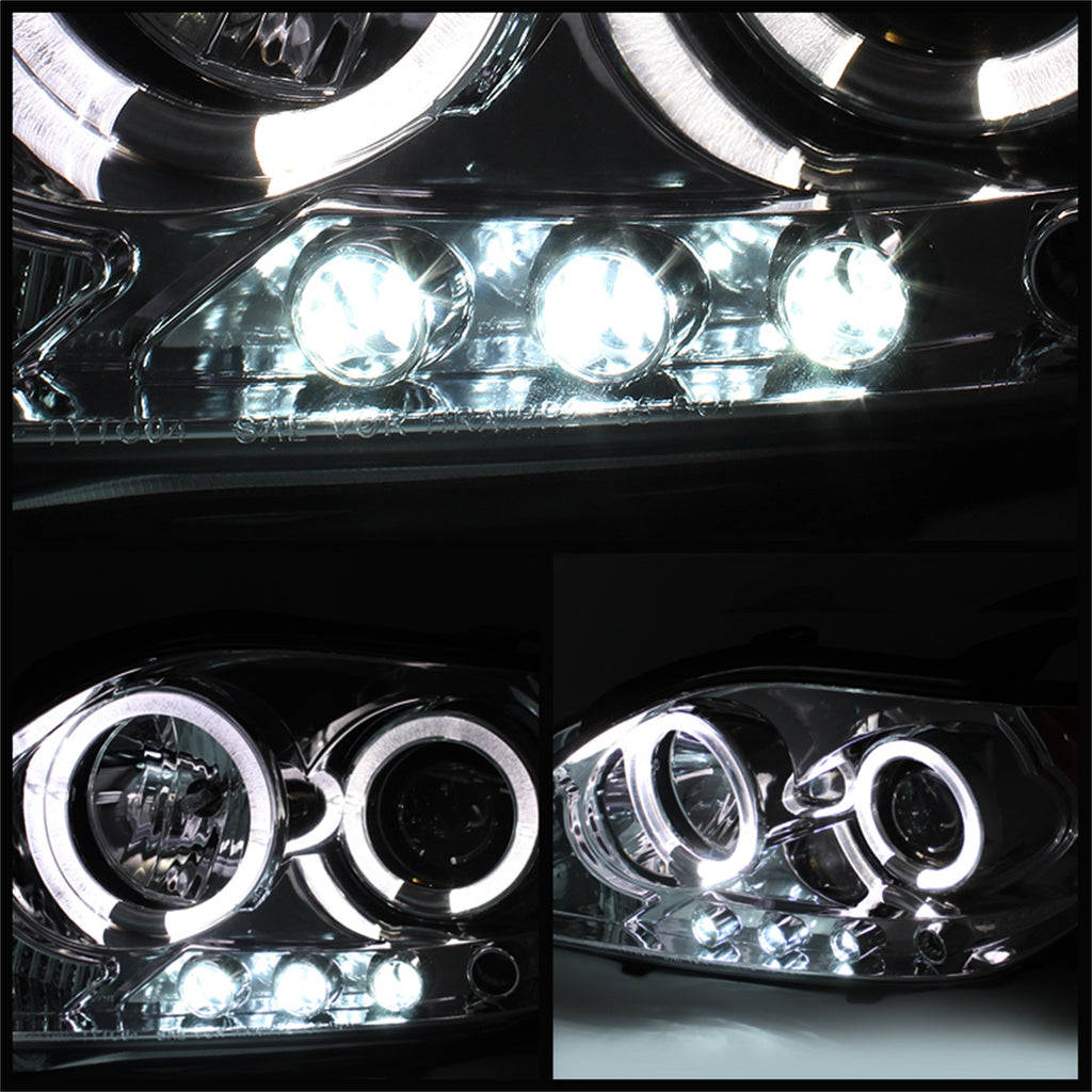 Spyder Auto 5073327 Halo LED Projector Headlights Fits 08-10 tC