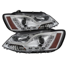 Load image into Gallery viewer, Spyder Auto 5073631 DRL LED Projector Headlights Fits 11-14 Jetta