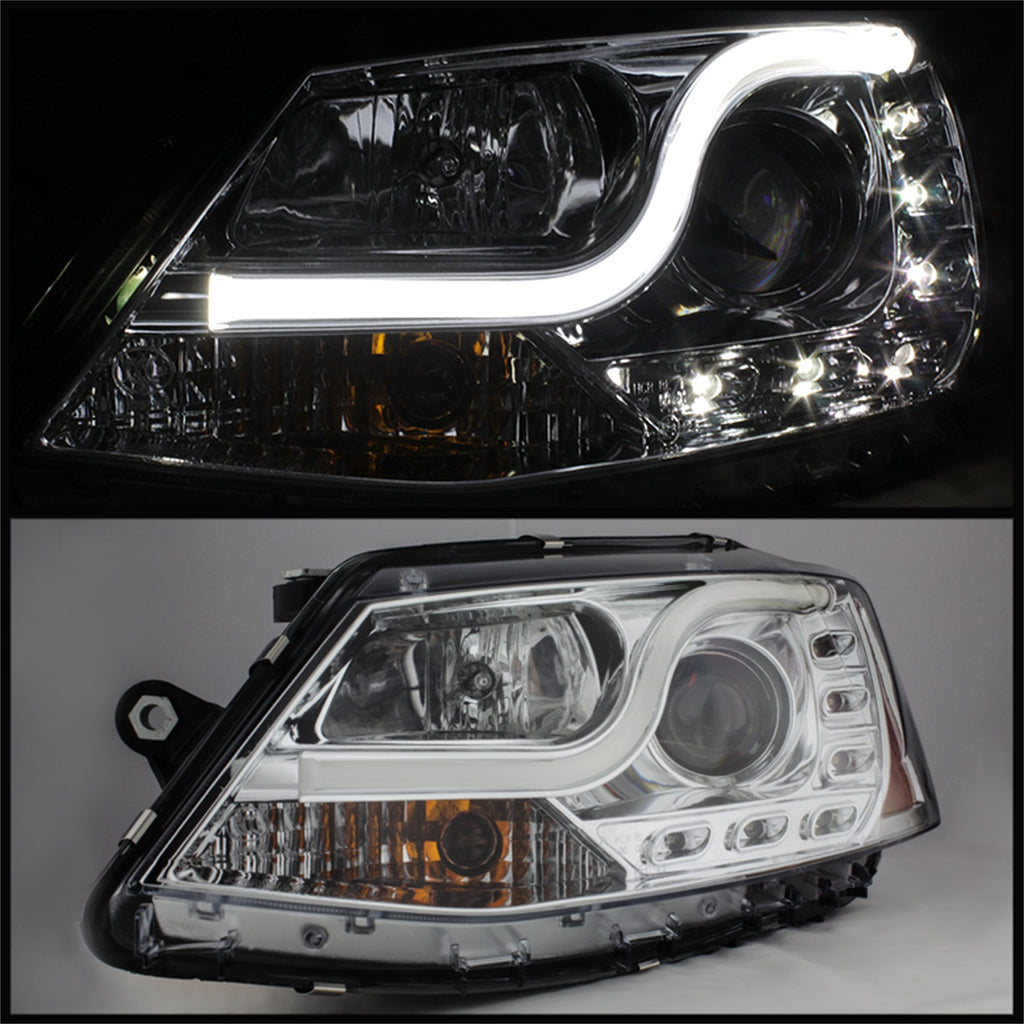 Spyder Auto 5073631 DRL LED Projector Headlights Fits 11-14 Jetta