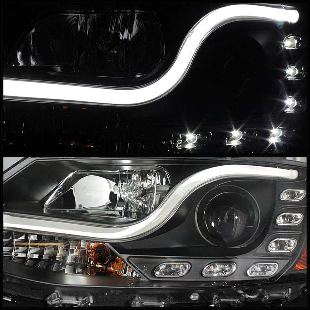Spyder Auto 5073648 DRL LED Projector Headlights Fits 11-14 Jetta