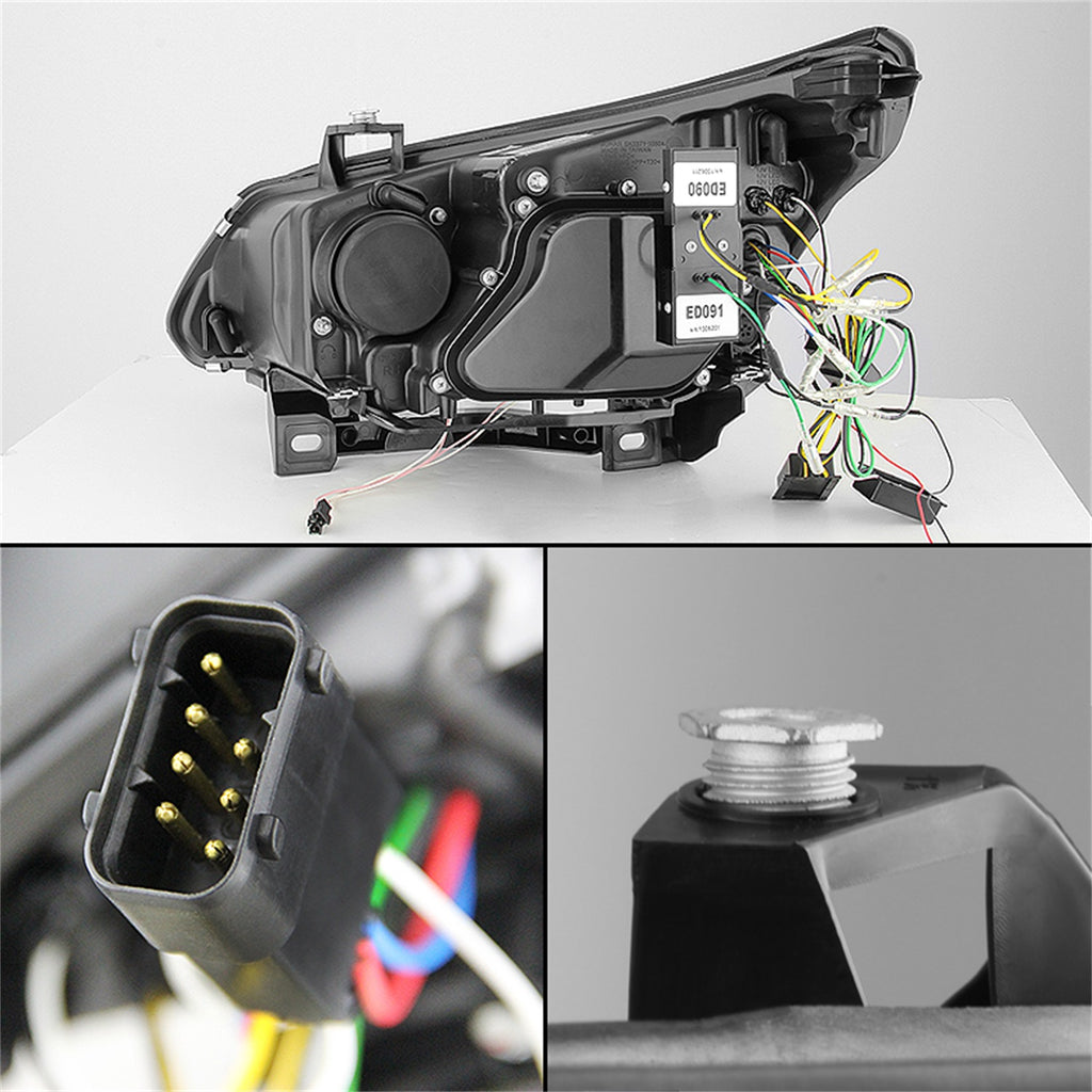 Spyder Auto 5074041 CCFL Halo Projector Headlights
