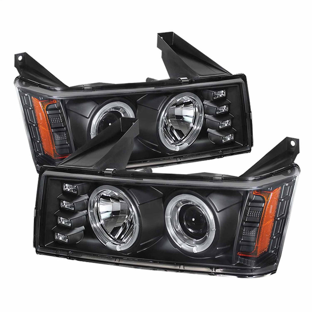 Spyder Auto 5074140 Halo LED Projector Headlights Fits 04-12 Canyon Colorado