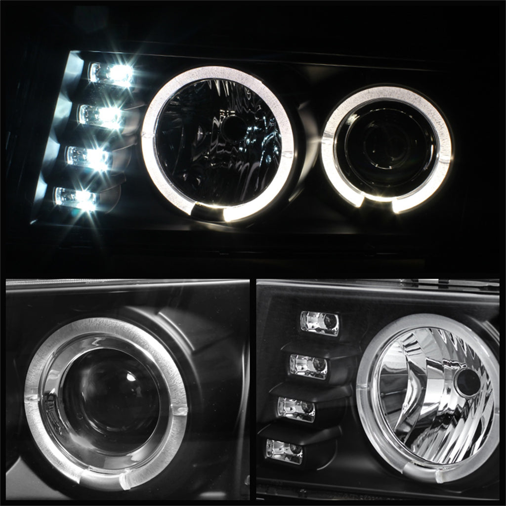 Spyder Auto 5074140 Halo LED Projector Headlights Fits 04-12 Canyon Colorado