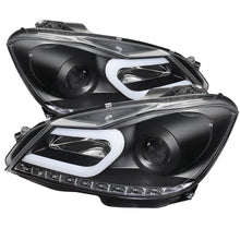 Load image into Gallery viewer, Spyder Auto 5074249 DRL Projector Headlights Fits 12-13 C250 C300 C350 C63 AMG
