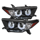 Spyder Auto 5075055 DRL LED Projector Headlights Fits 11-13 Highlander
