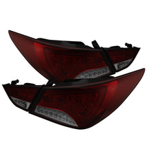 Load image into Gallery viewer, Spyder Auto 5075260 Light Bar LED Tail Lights Fits 11-13 Sonata