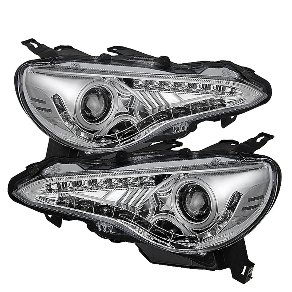Spyder Auto 5075468 DRL LED Projector Headlights Fits 13-14 BRZ